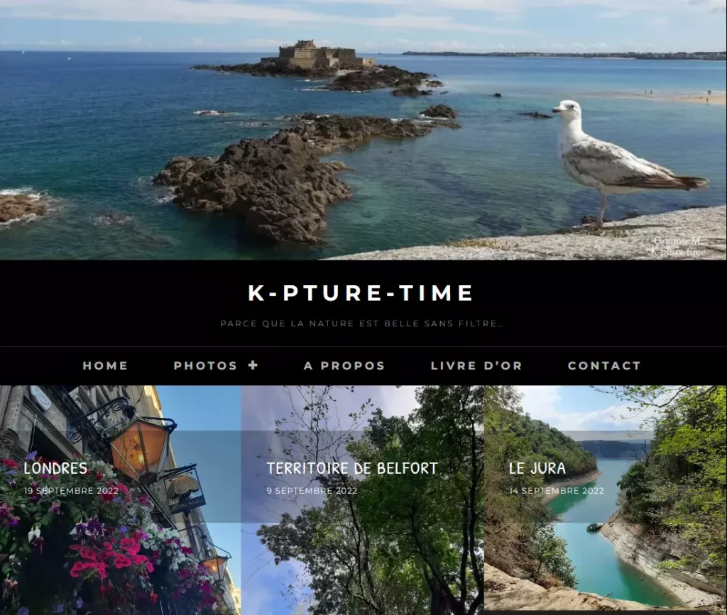 Accueil du site K-pture-time